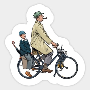 Jacques Tati - Mon Oncle - Monsieur Hulot Sticker